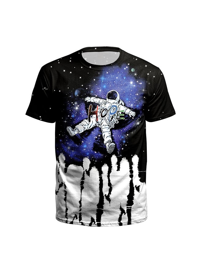 NADABAO 3D Printing Short Sleeve Couple T-Shirt Multicolour - Image 2