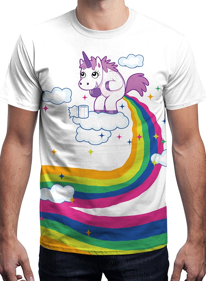 NADABAO 3D Printing Short Sleeve Couple T-Shirt Multicolour - Image 3