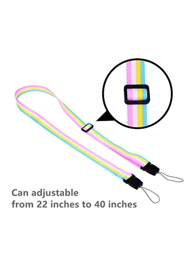 Sunmns Camera Neck Shoulder Strap Belt For Fujifilm Instax Mini 9/8/ 90/8+/ 7s/ Square SQ10 Pink/White/Black - Image 4