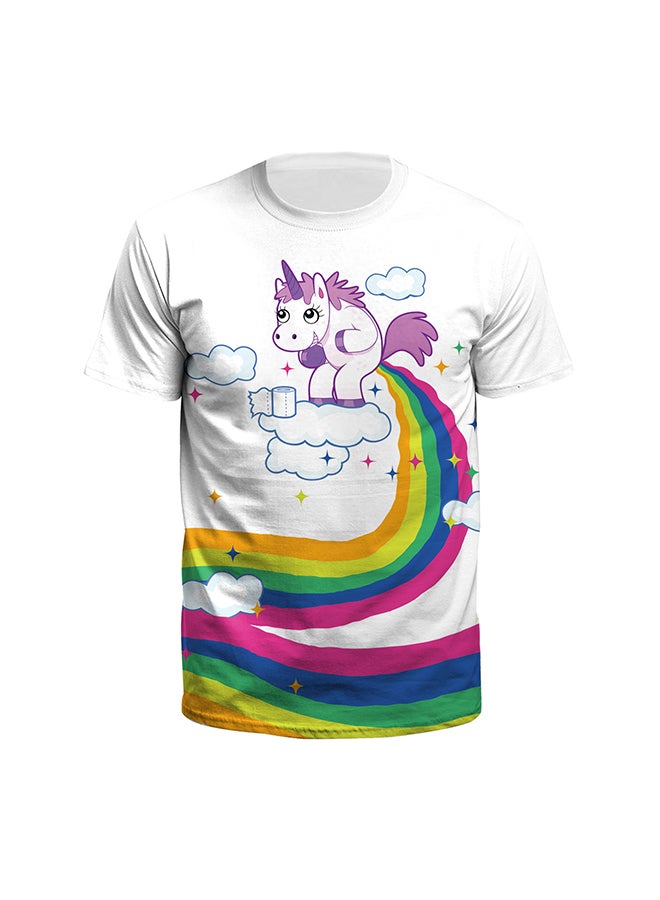 NADABAO 3D Printing Short Sleeve Couple T-Shirt Multicolour - Image 2