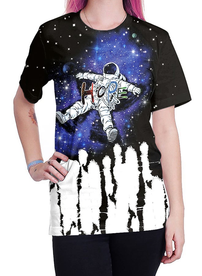 NADABAO 3D Printing Short Sleeve Couple T-Shirt Multicolour - Image 4