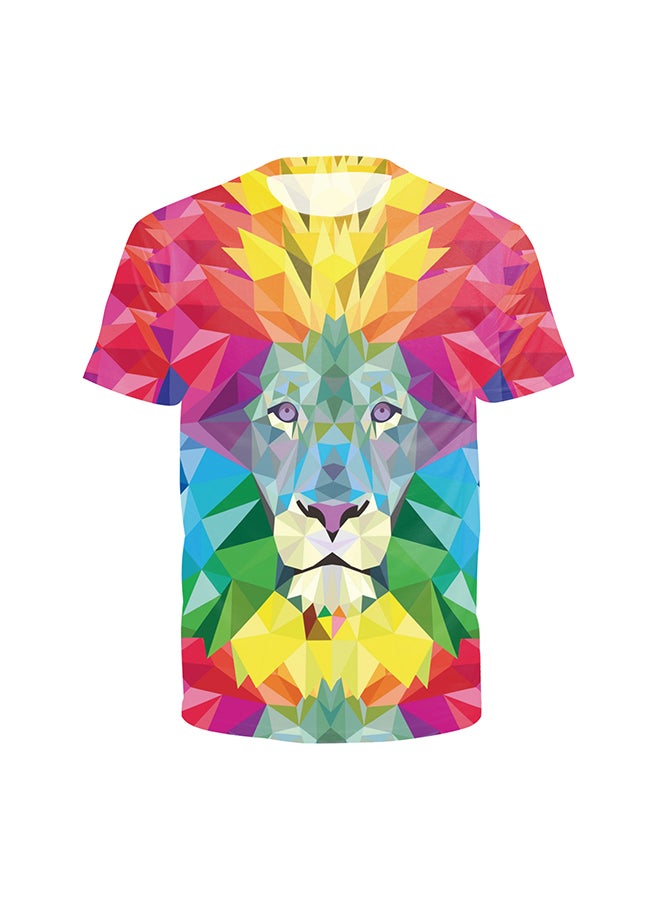 NADABAO 3D Printing Short Sleeve Couple T-Shirt Multicolour - Image 2