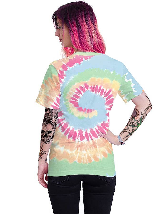 NADABAO 3D Printing Short Sleeve Couple T-Shirt Multicolour - Image 2