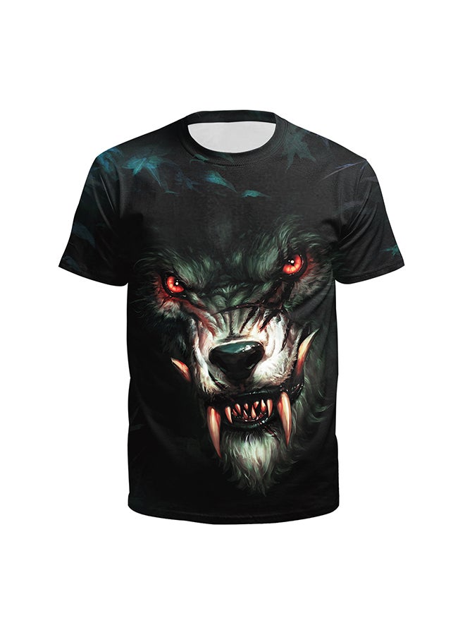 NADABAO 3D Printing Short Sleeve Couple T-Shirt Multicolour  - Image 2