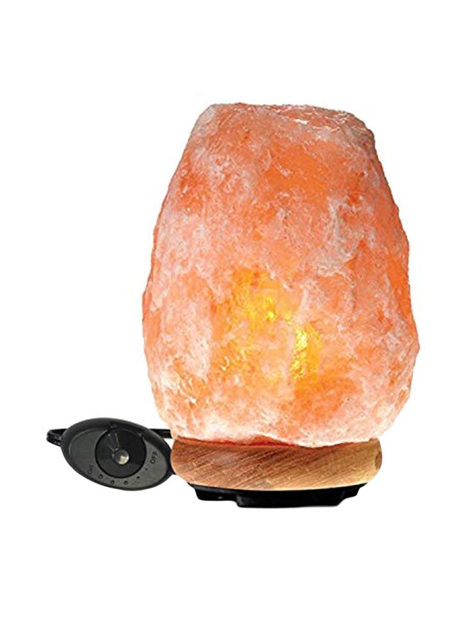 Himalayan Glow Crystal Salt Lamp Yellow 5x5x9inch  - Image 1