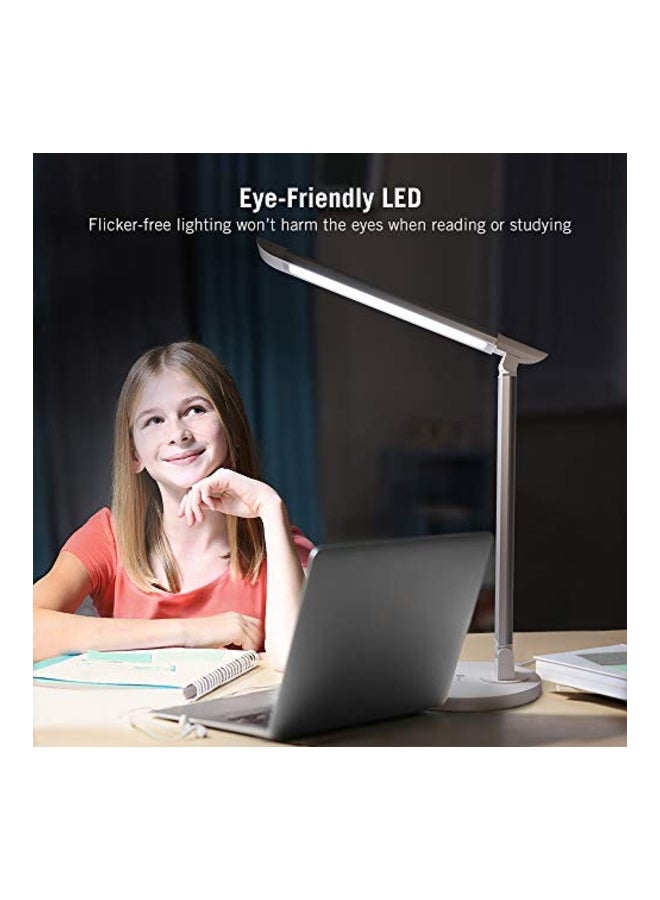 TaoTronics LED Desk Lamp White 16.9x7.1x7.1inch - Image 2