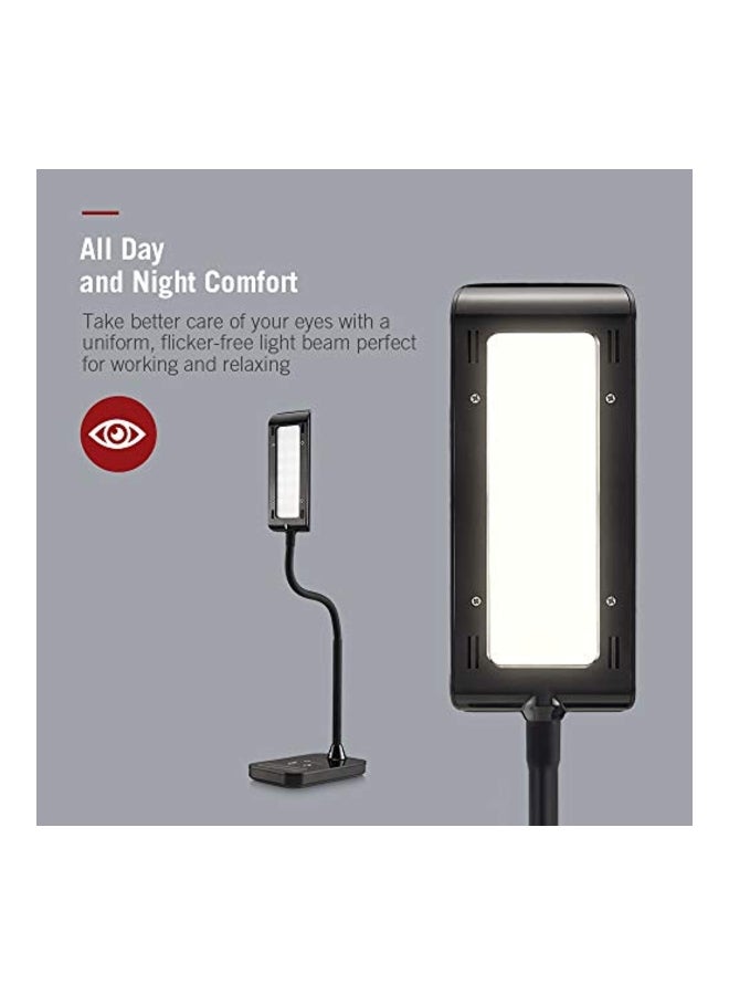 TaoTronics LED Desk Lamp Black 7.4x4.8x11.4inch - Image 3