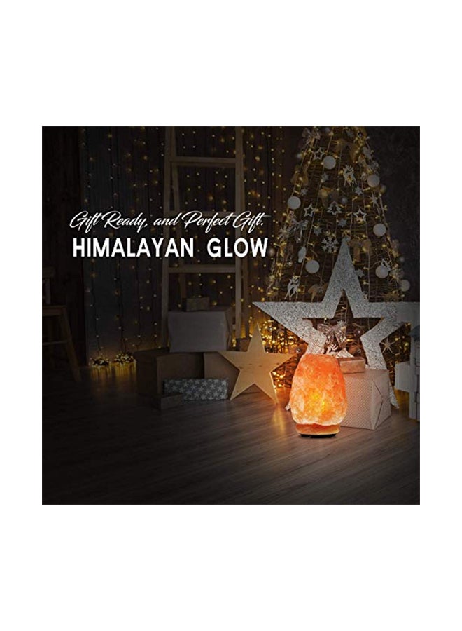 Himalayan Glow Crystal Salt Lamp Yellow 5x5x9inch  - Image 2