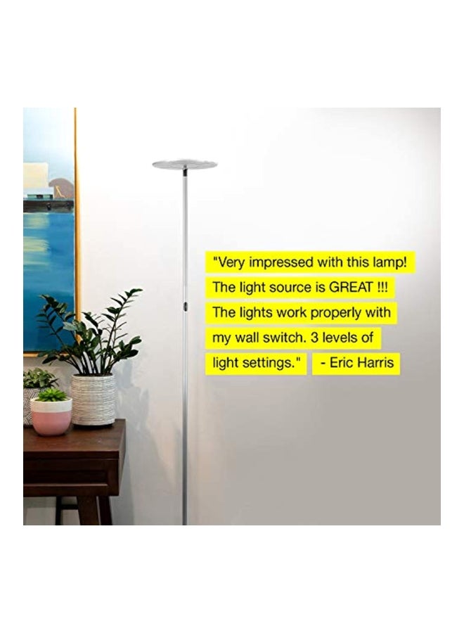 brightech LED Floor Lamp White 10 x 10 x 63inch - Image 5
