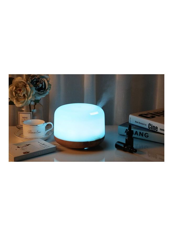 ASAKUKI - 5-In-1 Ultrasonic Aromatherapy Fragrant Humidifier Blue 500ml - Image 1