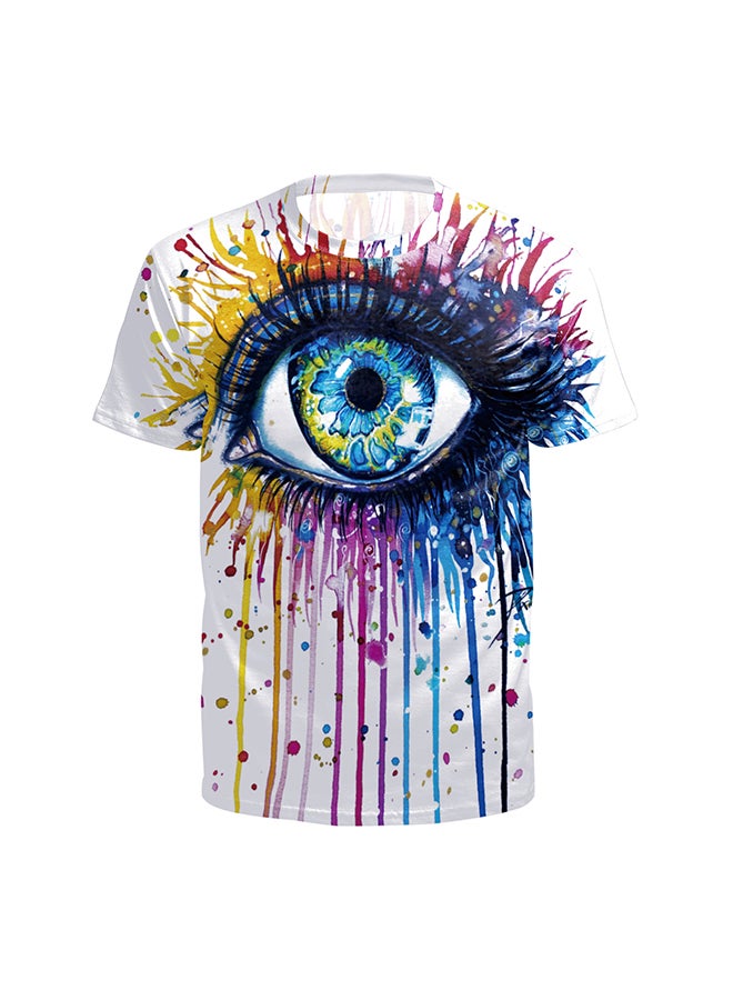 NADABAO 3D Printing Short Sleeve Couple T-Shirt Multicolour - Image 2