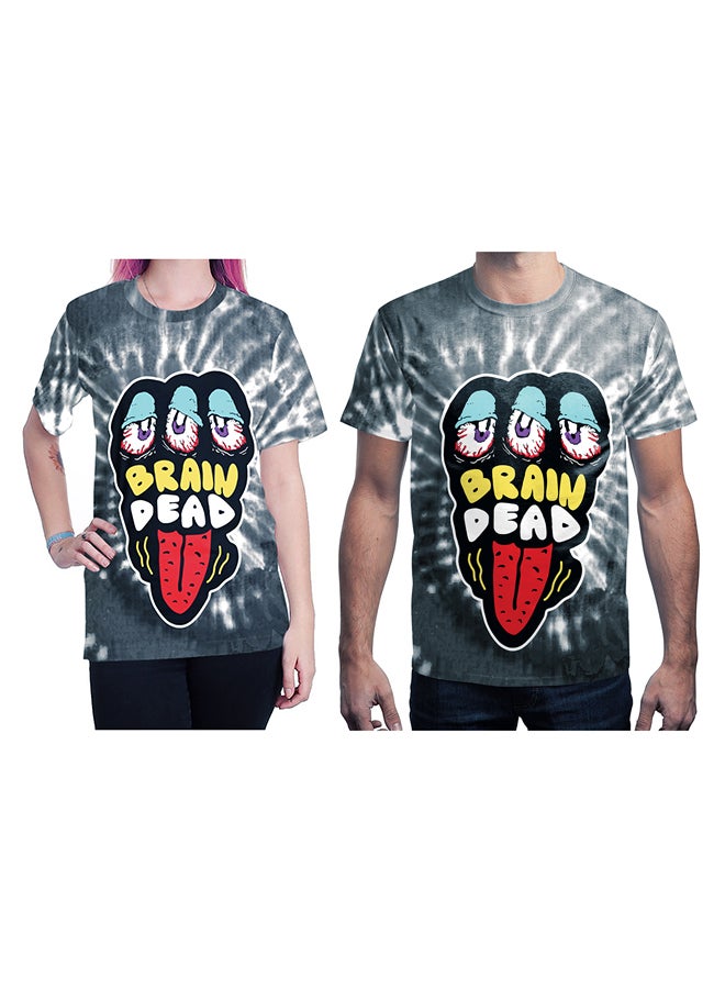 NADABAO 3D Printing Short Sleeve Couple T-Shirt Multicolour - Image 1