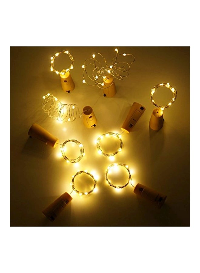 LoveNite Bottle LED Lights With Cork Warm White 4.4x3.8x2inch  - Image 5