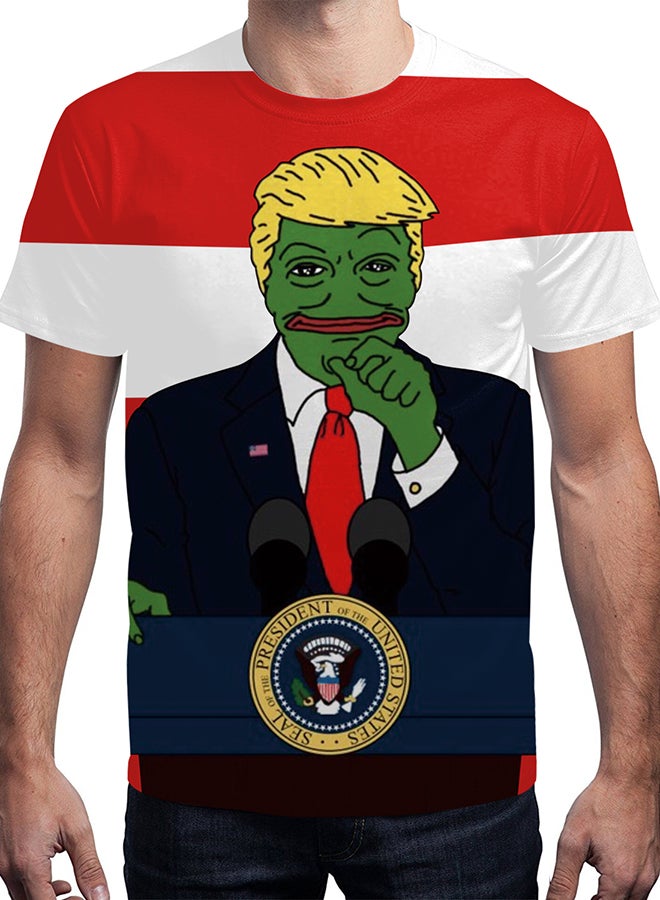 NADABAO 3D Printing Short Sleeve Couple T-Shirt Multicolour - Image 3