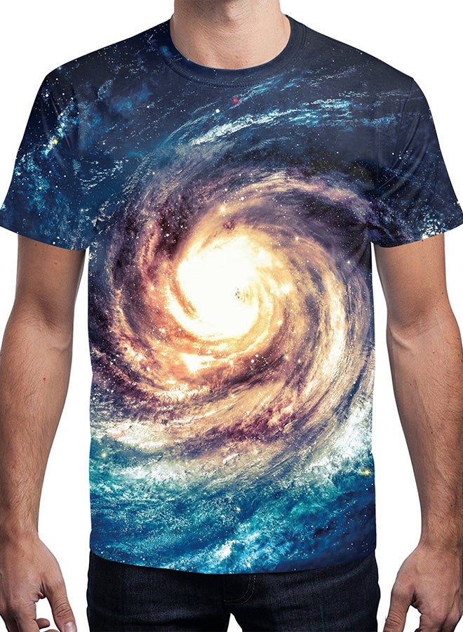 NADABAO 3D Printing Short Sleeve Couple T-Shirt Multicolour - Image 3