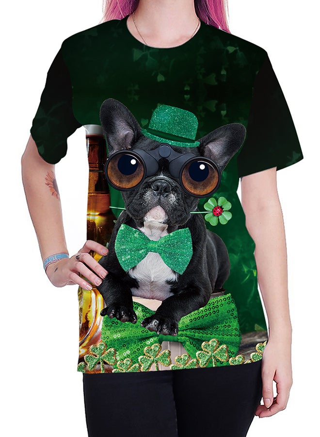 NADABAO 3D Printing Short Sleeve Couple T-Shirt Multicolour - Image 4