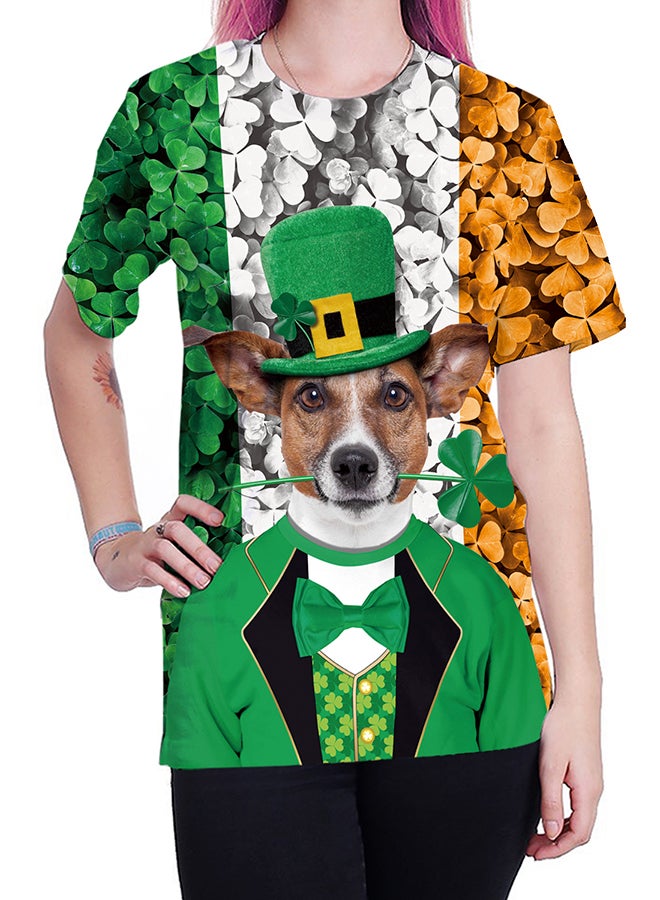 NADABAO 3D Printing Short Sleeve Couple T-Shirt Multicolour - Image 5