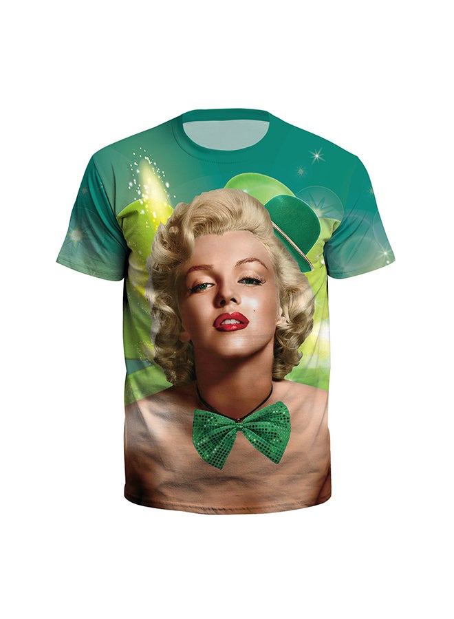 NADABAO 3D Printing Short Sleeve Couple T-Shirt Multicolour - Image 2