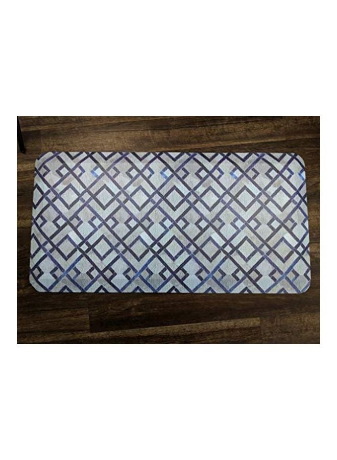 سكاي سوليوشنز بساط أرضية مريح أزرق دايموندس 39x0.8x20بوصة  - Image 1