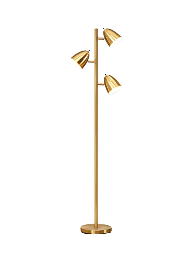 برايت تك مصباح أرضي LED للقراءة نحاسي عتيق  - Image 1