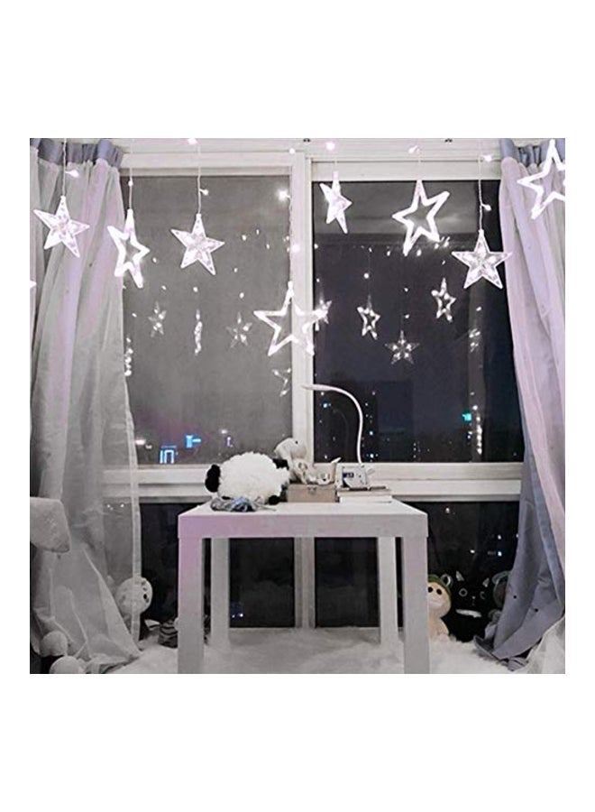 Brightown LED String Lights With Remote Pure White Star 6.56x2.95feet - Image 2