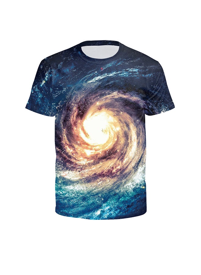 NADABAO 3D Printing Short Sleeve Couple T-Shirt Multicolour - Image 2