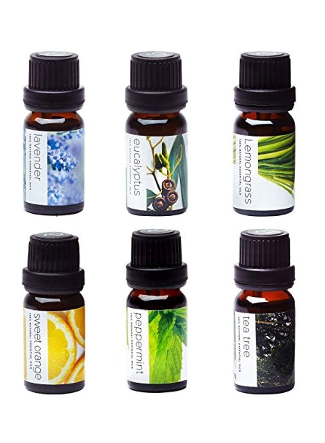 6-Piece Essential Oil Set Clear 10ml - v1557480022/N25356818A_1