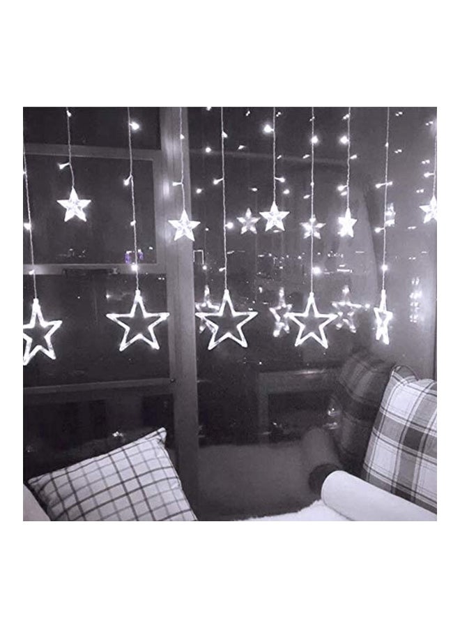 Brightown LED String Lights With Remote Pure White Star 6.56x2.95feet - Image 4