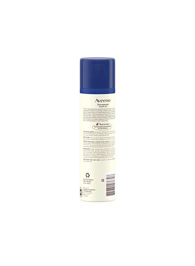 Aveeno - Therapeutic Shave Gel, Help Prevent Razor Bumps, 7 Oz 198grams - Image 1