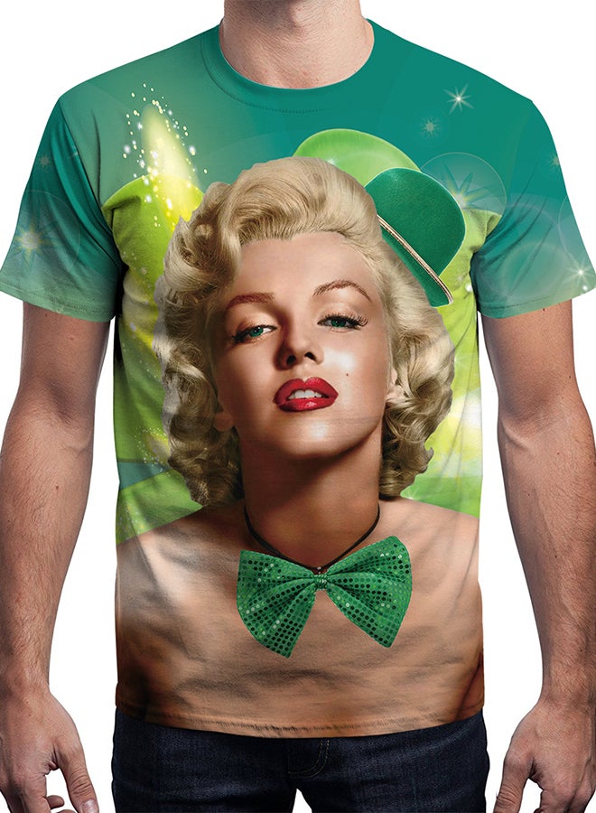 NADABAO 3D Printing Short Sleeve Couple T-Shirt Multicolour - Image 3