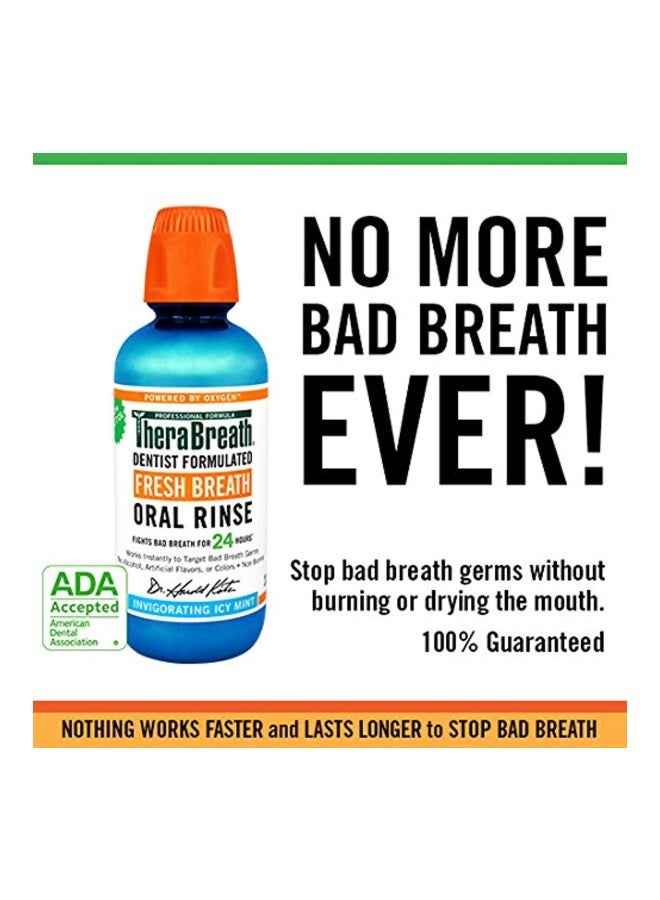 TheraBreath 2-Piece Dentist Formulated Fresh Breath Oral Rinse Clear  - Image 3
