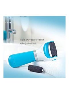 Amope Pedi Perfect Electronic Foot File Blue/White/Black  - Image 2
