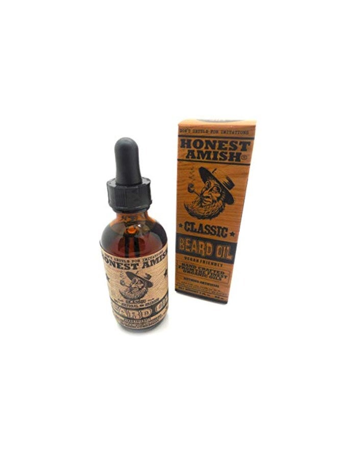 Honest Amish - Classic Natural And Organic Beard Oil Clear - Image 1