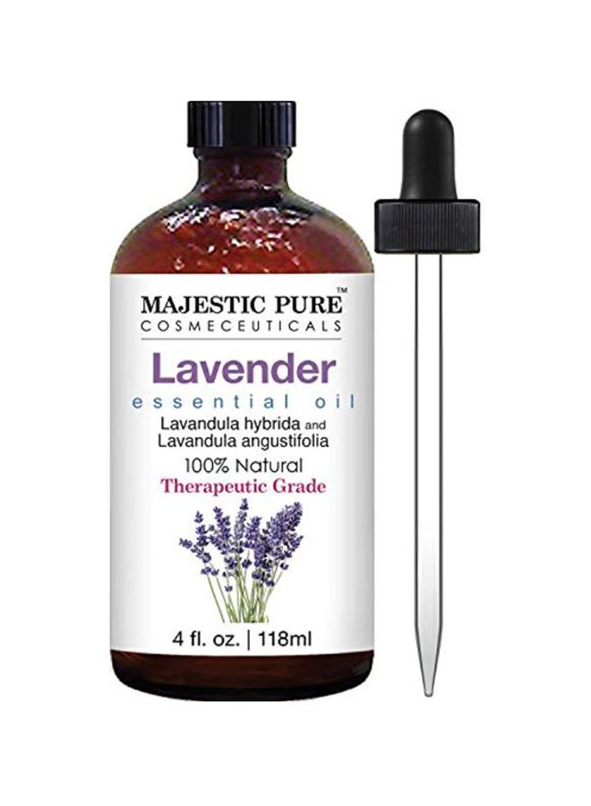 Majestic Pure Lavender Therapeutic Grade Essential Oil Clear 118ml - Image 1