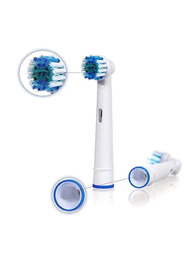 Alayna Pack Of 20 Electric Toothbrush Replacement Head White/Blue/Green - Image 4