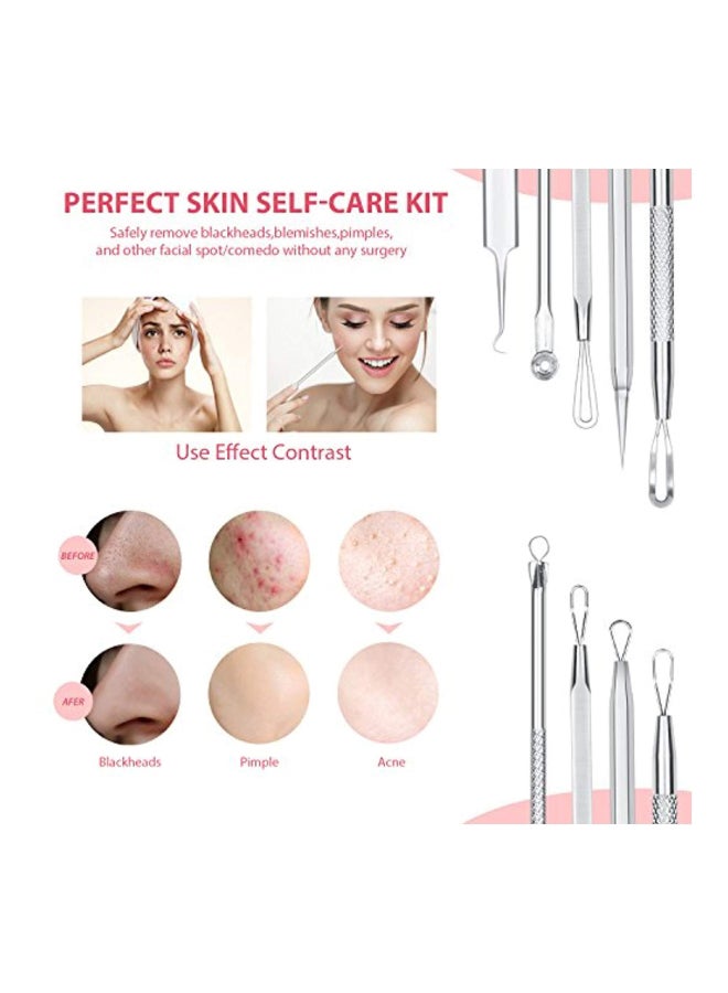 Blackhead Remover Pimple Comedone Extractor Tool Silver