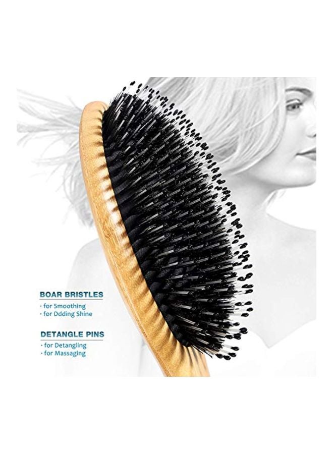 BESTOOL Hair Brush With Nylon Pins Beige - Image 3