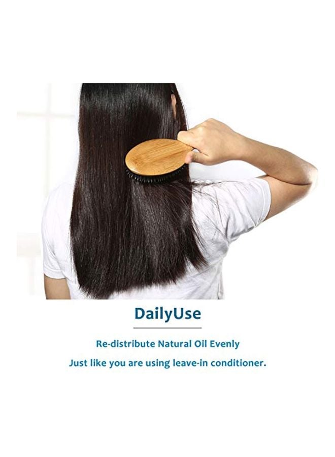 BESTOOL Hair Brush With Nylon Pins Beige - Image 4