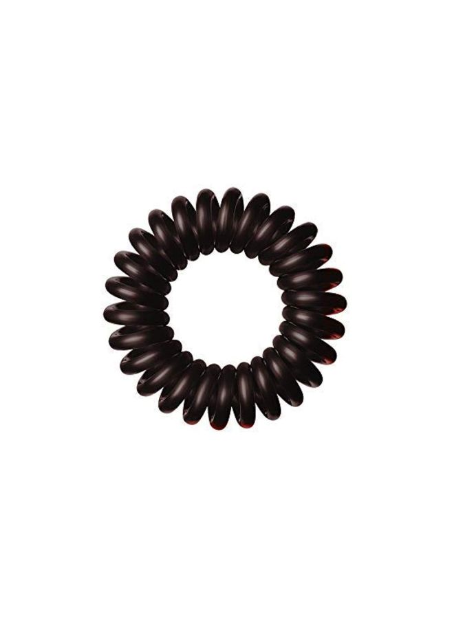 Kitsch 8-Piece Spiral Hair Tie Set Black/Brown/Beige - Image 2