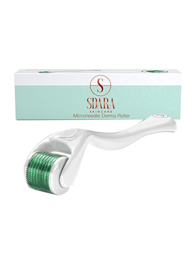 Sdara Skincare - Micro Needle Derma Roller White/Green - Image 1