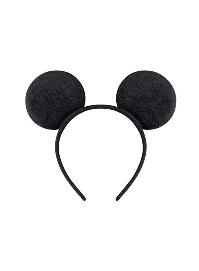 20-Piece Mickey Minnie Mouse Ears Solid Headband Black/Red - v1557480384/N25357719A_4