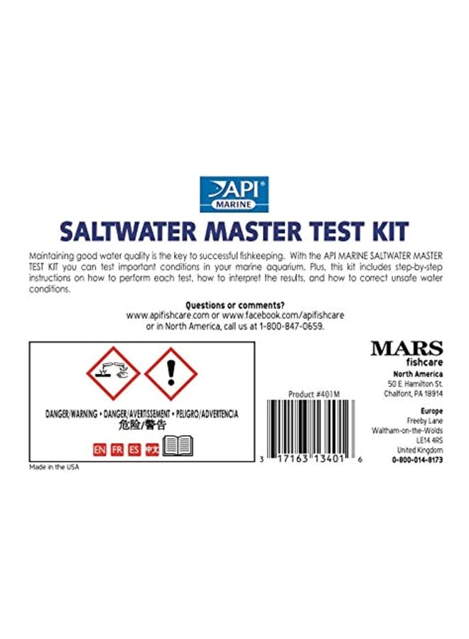 ايه بي آي طقم اختبار رئيسي للمياه المالحة شفاف/أزرق - Image 2