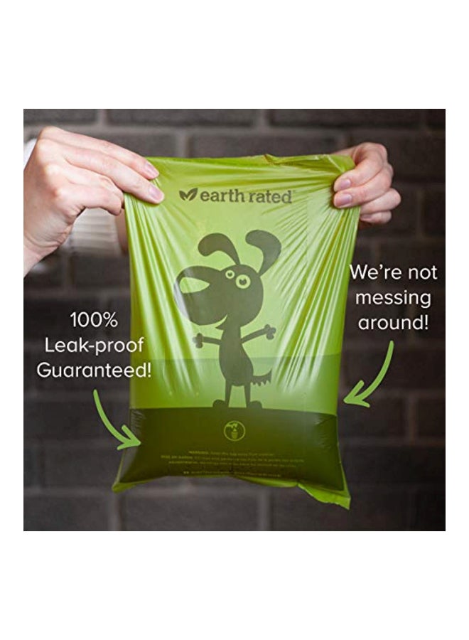 إيرث ريتد أكياس براز الحيوانات من 270 قطعة أخضر - Image 2