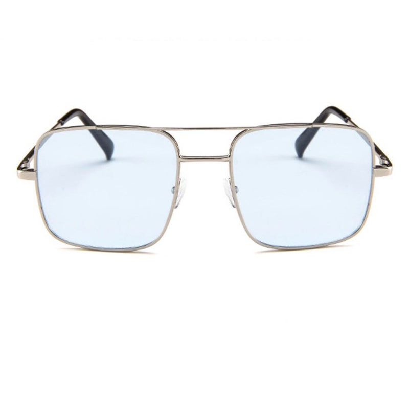 غوانغدو نظارة شمسية كلاسيكية بإطار كبير بلونين - Image 2