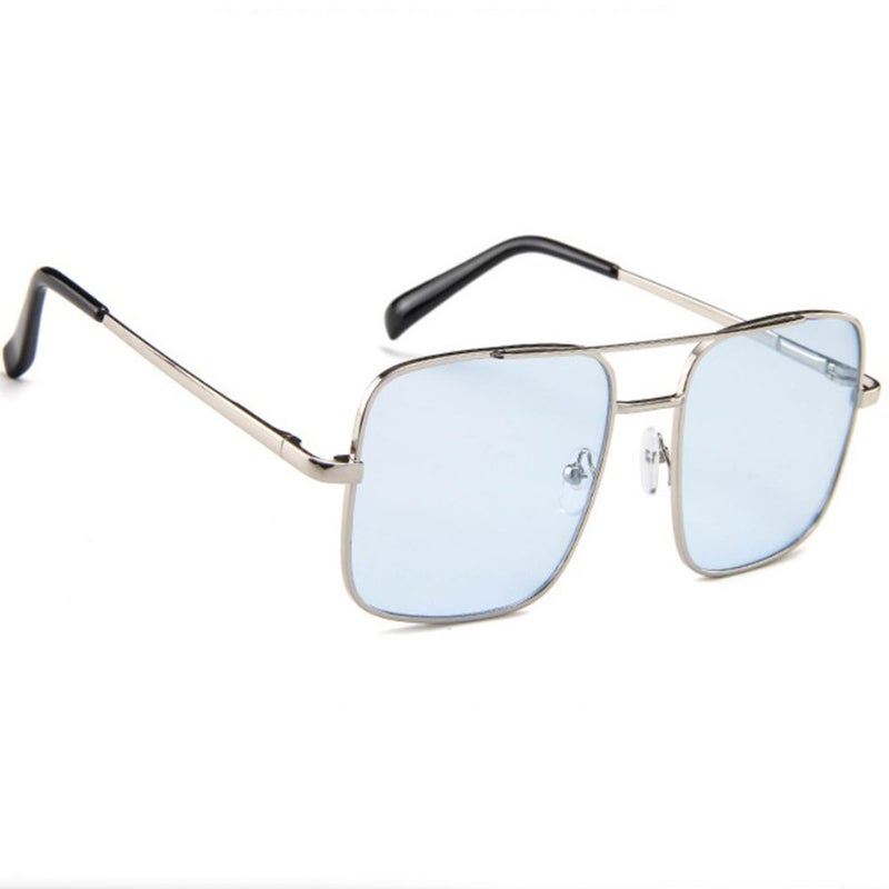 غوانغدو نظارة شمسية كلاسيكية بإطار كبير بلونين - Image 3