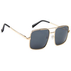 GuangDu Large Frame Bicolor Retro Sunglasses  - Image 3
