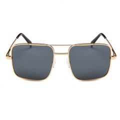 GuangDu Large Frame Bicolor Retro Sunglasses  - Image 2