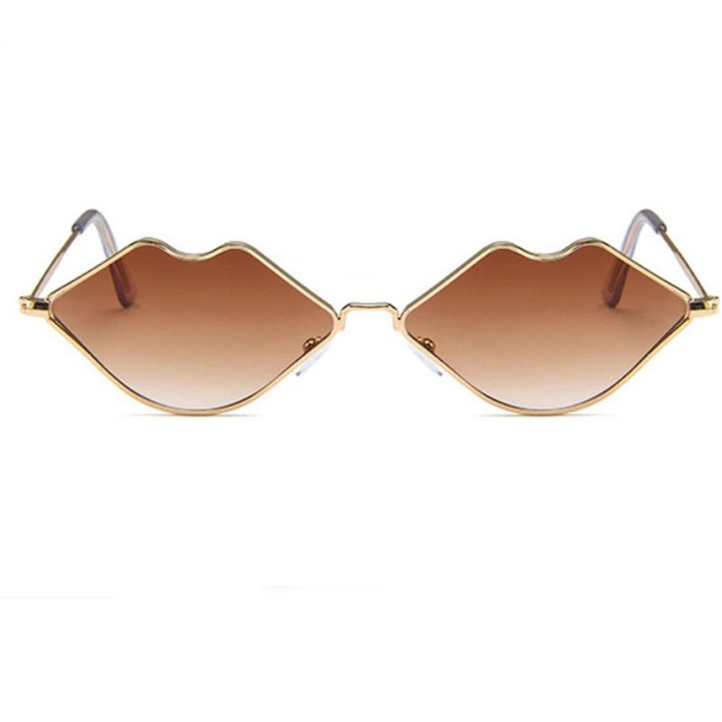 غوانغدو نظارة شمسية أوشن بإطار معدني على شكل شفاه - Image 2