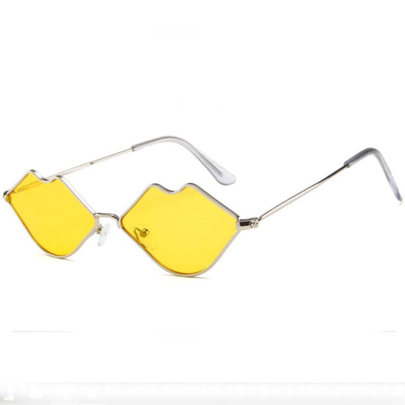 غوانغدو نظارة شمسية أوشن بإطار معدني على شكل شفاه - Image 1