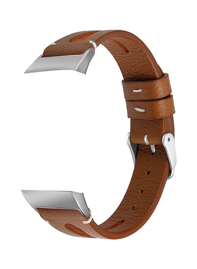Umiwin Replacement Band Strap For Fitbit Charge 3 S Brown  - Image 1